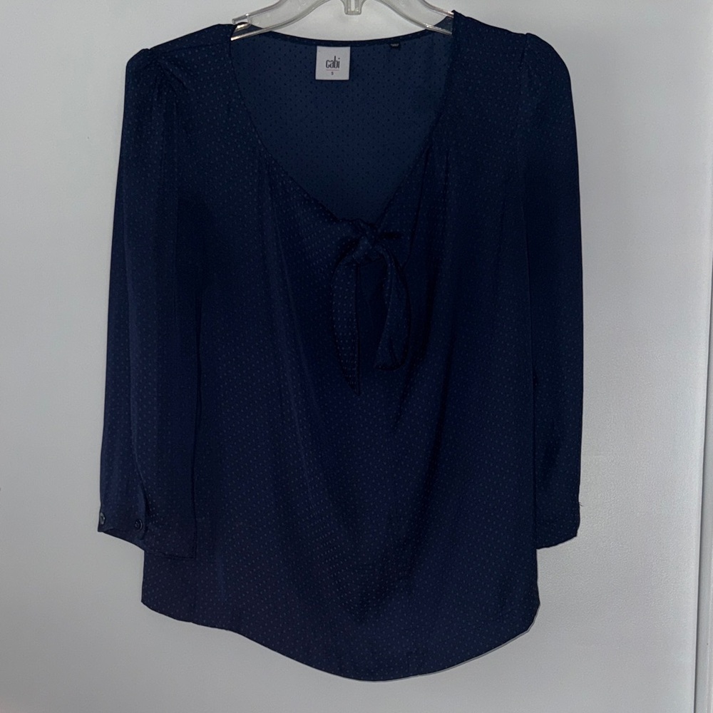 CAbi Deep Blue Women's Blouse